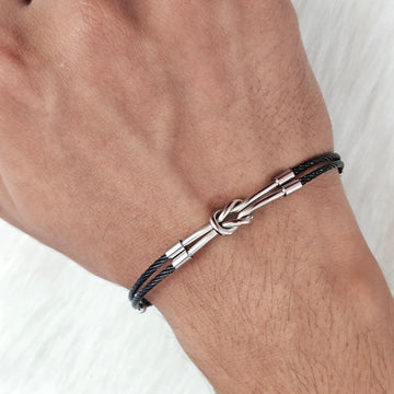 Silver Men's Double Duty Bracelet