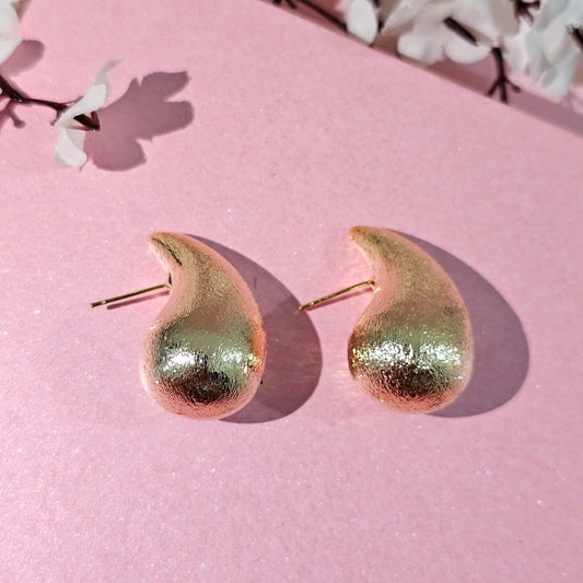 18K Micro-Gold Plated Gilded Nature's Embrace Earrings