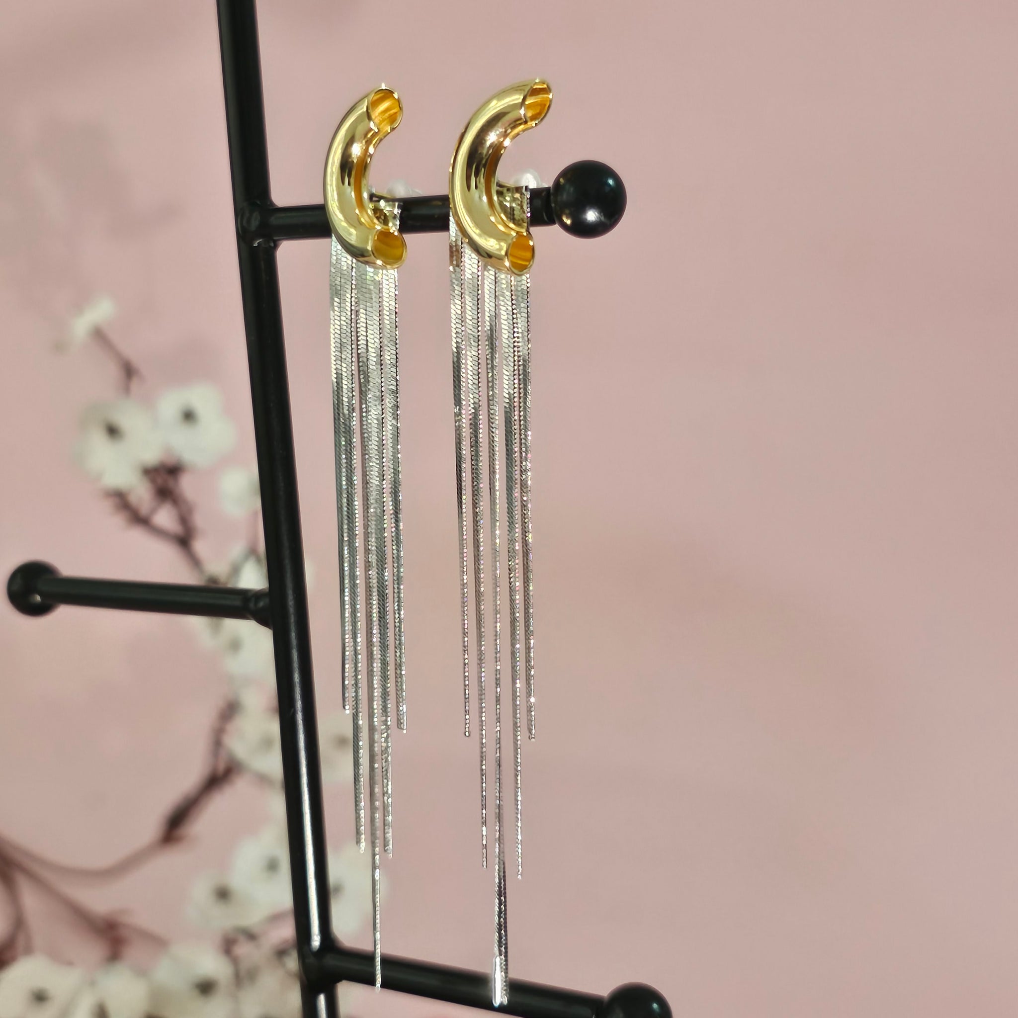 18K Micro-Gold Plated Sun-Kissed Cascades Sun-Kissed Cascades Earrings