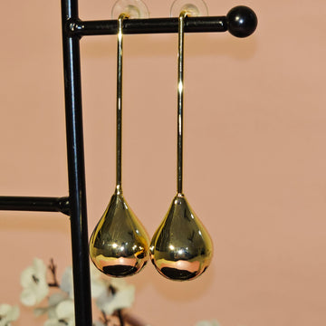 18K Micro-Gold Plated Teardrop Tropics Earrings