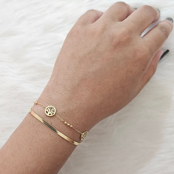 18K Micro-Gold Plated Wish Bracelet