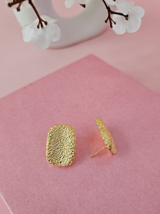 18K Micro-Gold Plated Duet Earrings