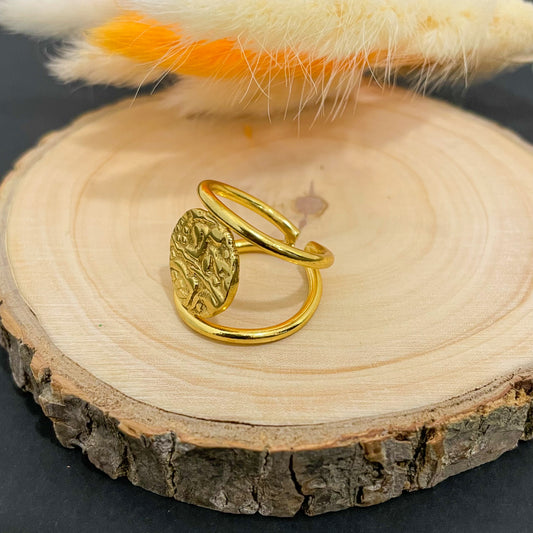 Handmade Brass Royal Seal Ring