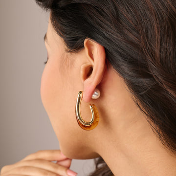 18K Micro-Gold Plated Captivating Cascades Earrings