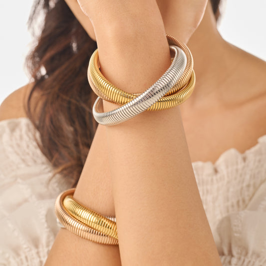 18K Micro-Gold Plated Eternal Loop Bracelets