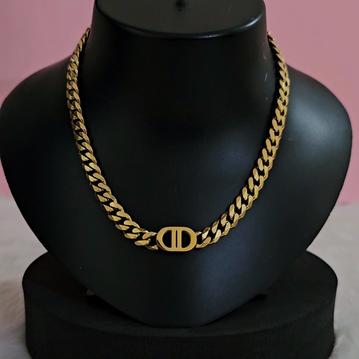 18K Micro-Gold Plated CD Chain